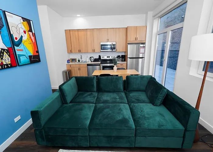 4br South Loop With Rooftop And Gym Near Mccormick Place Апартаменты Чикаго